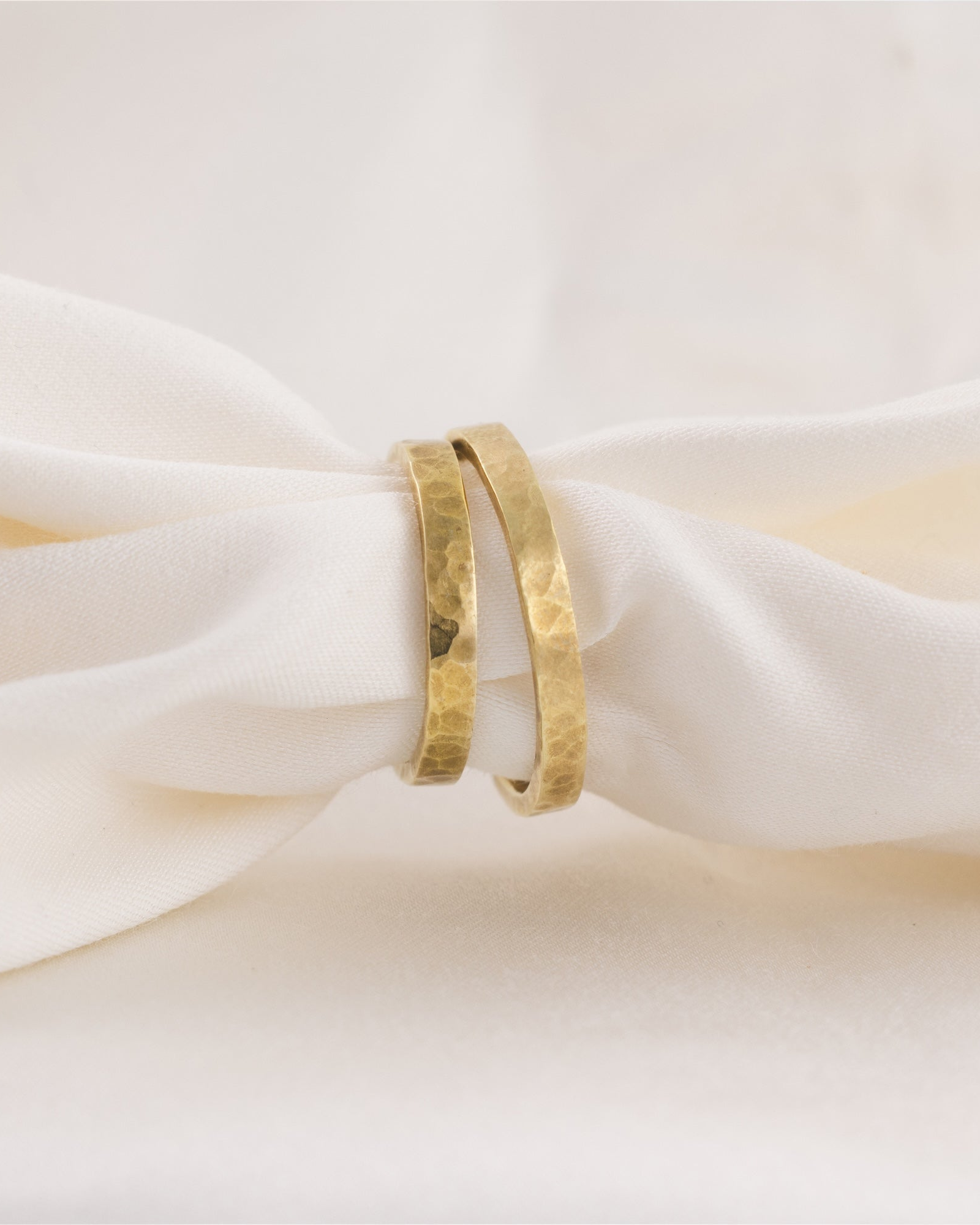 Hammered Wedding Ring