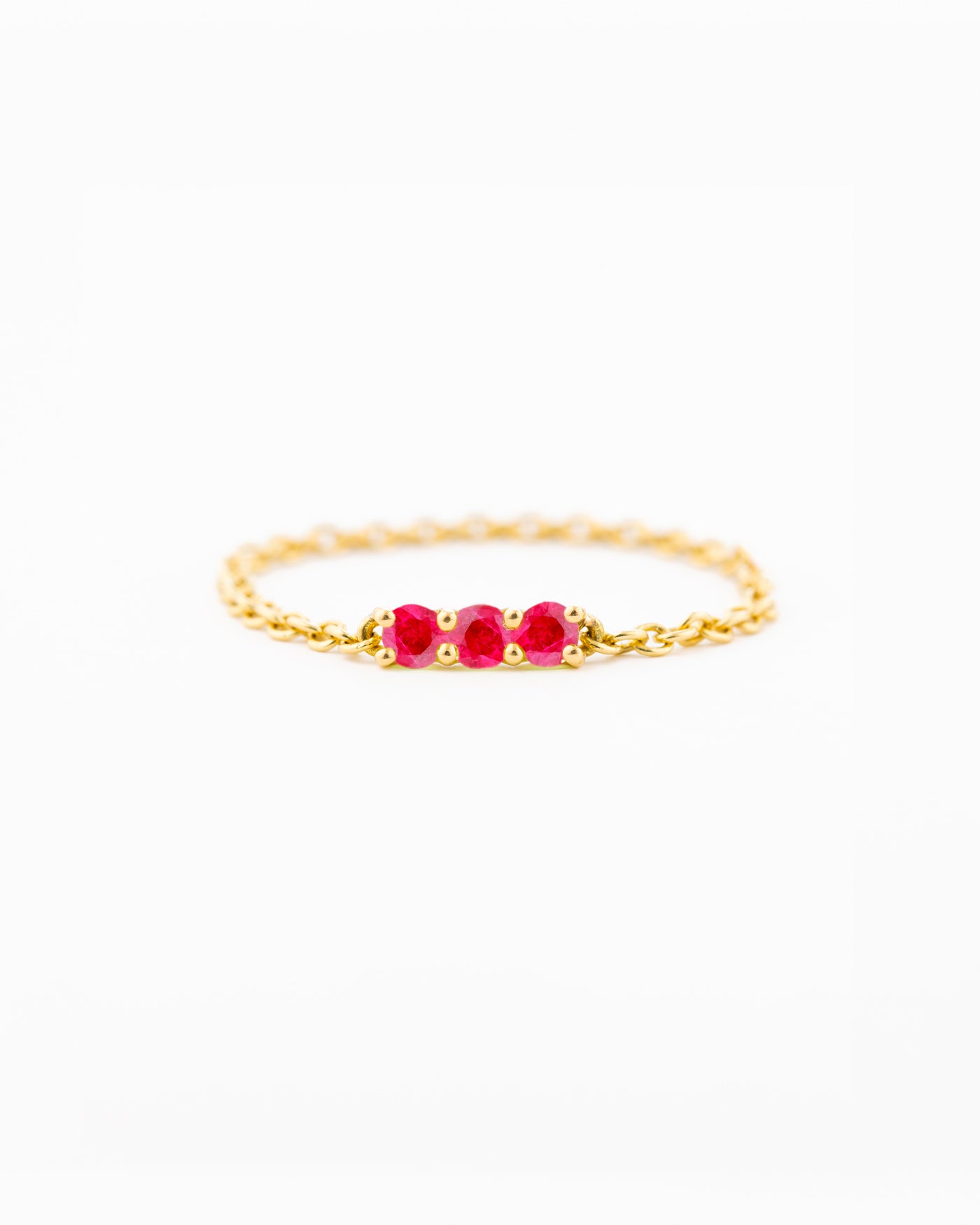 Gentle Ruby Ring