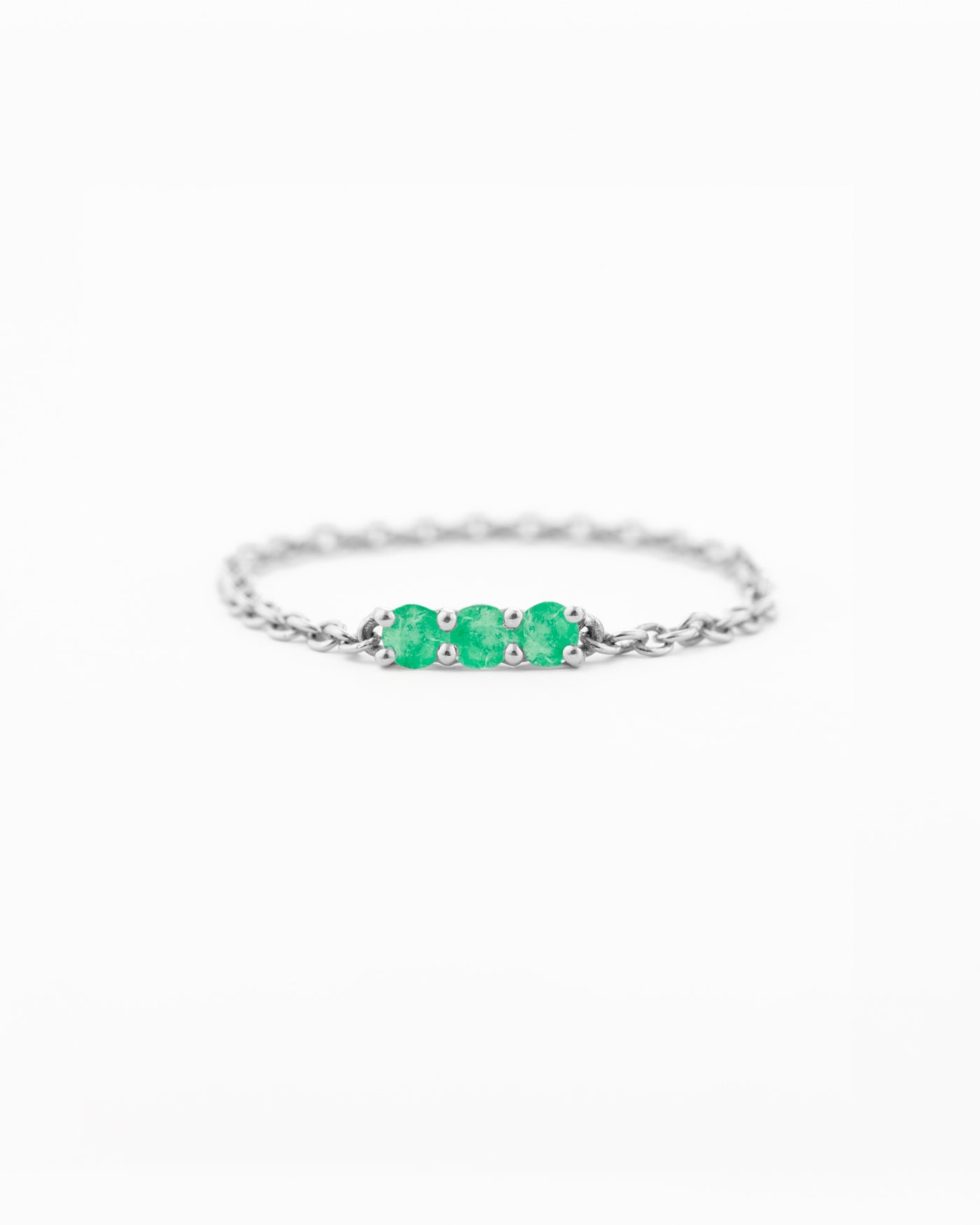 Gentle Emerald Ring