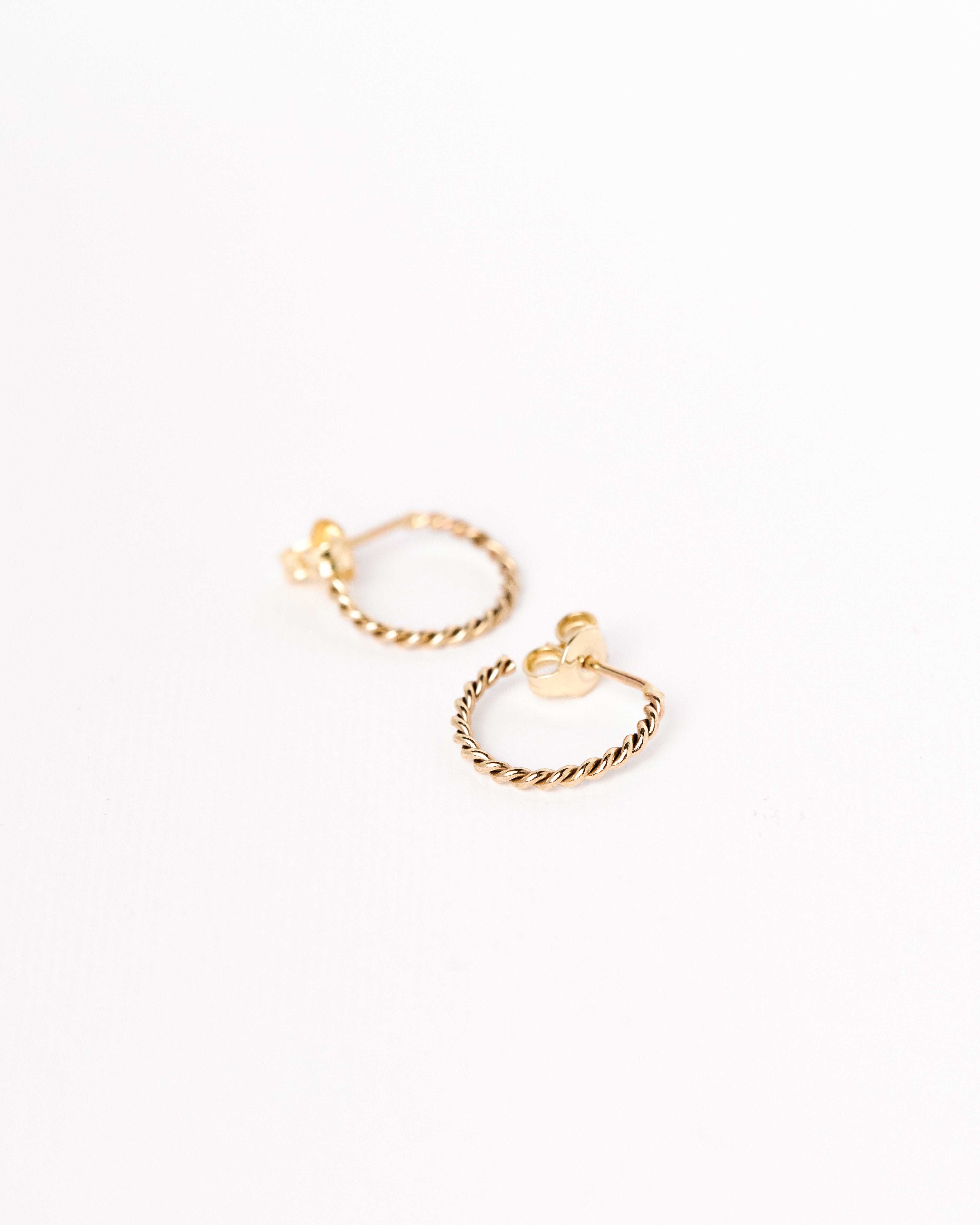 Gold Swing Earring