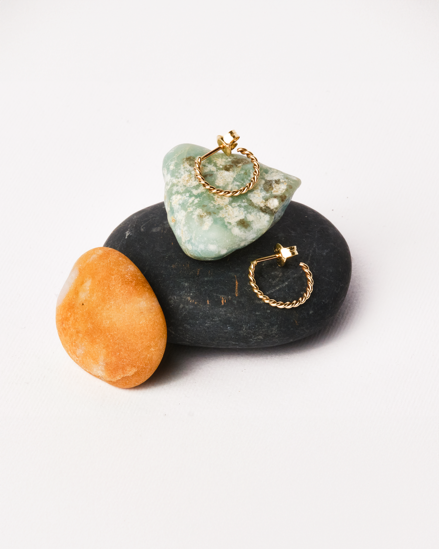 Gold Swing Earring