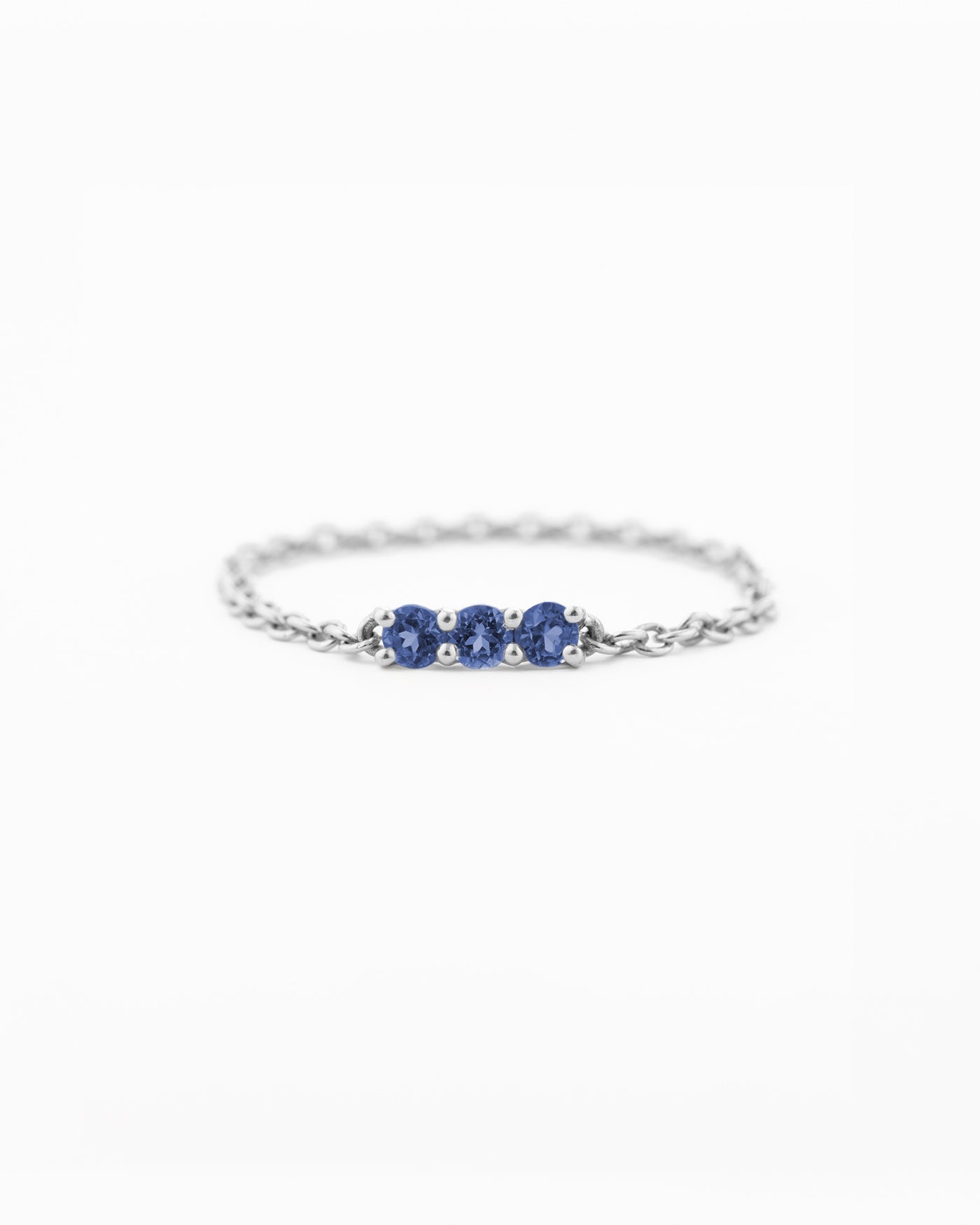 Gentle ring Iolite