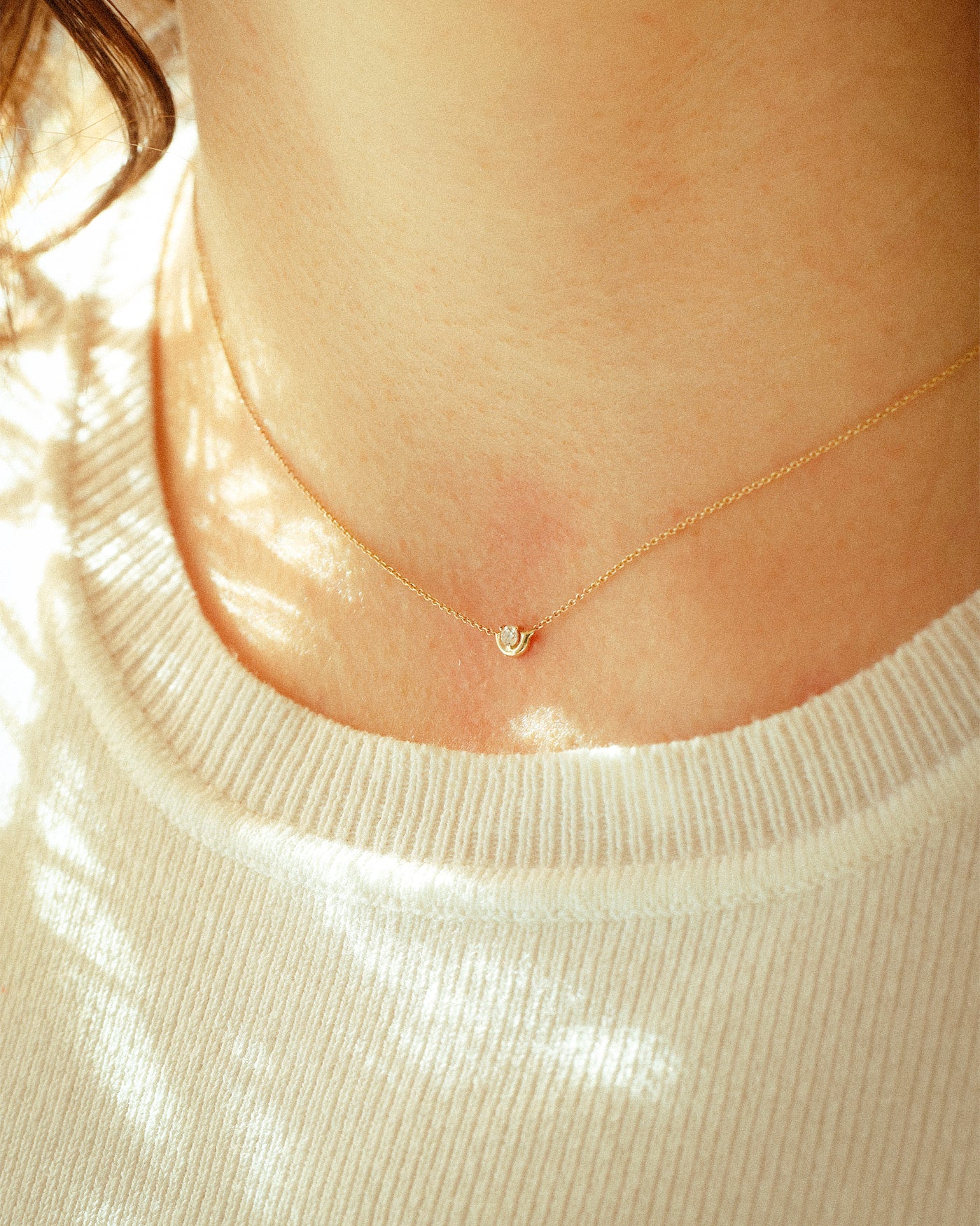 Collana in oro Tulip