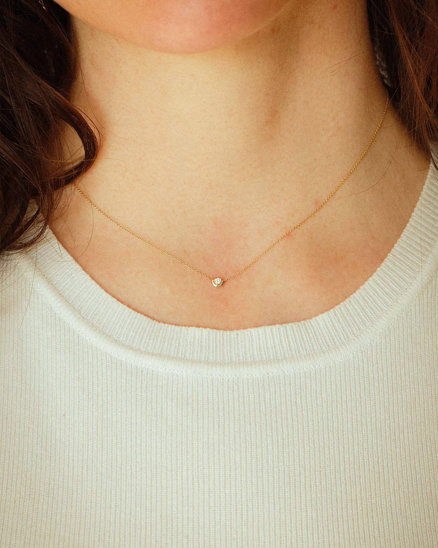 Collana in oro Tulip