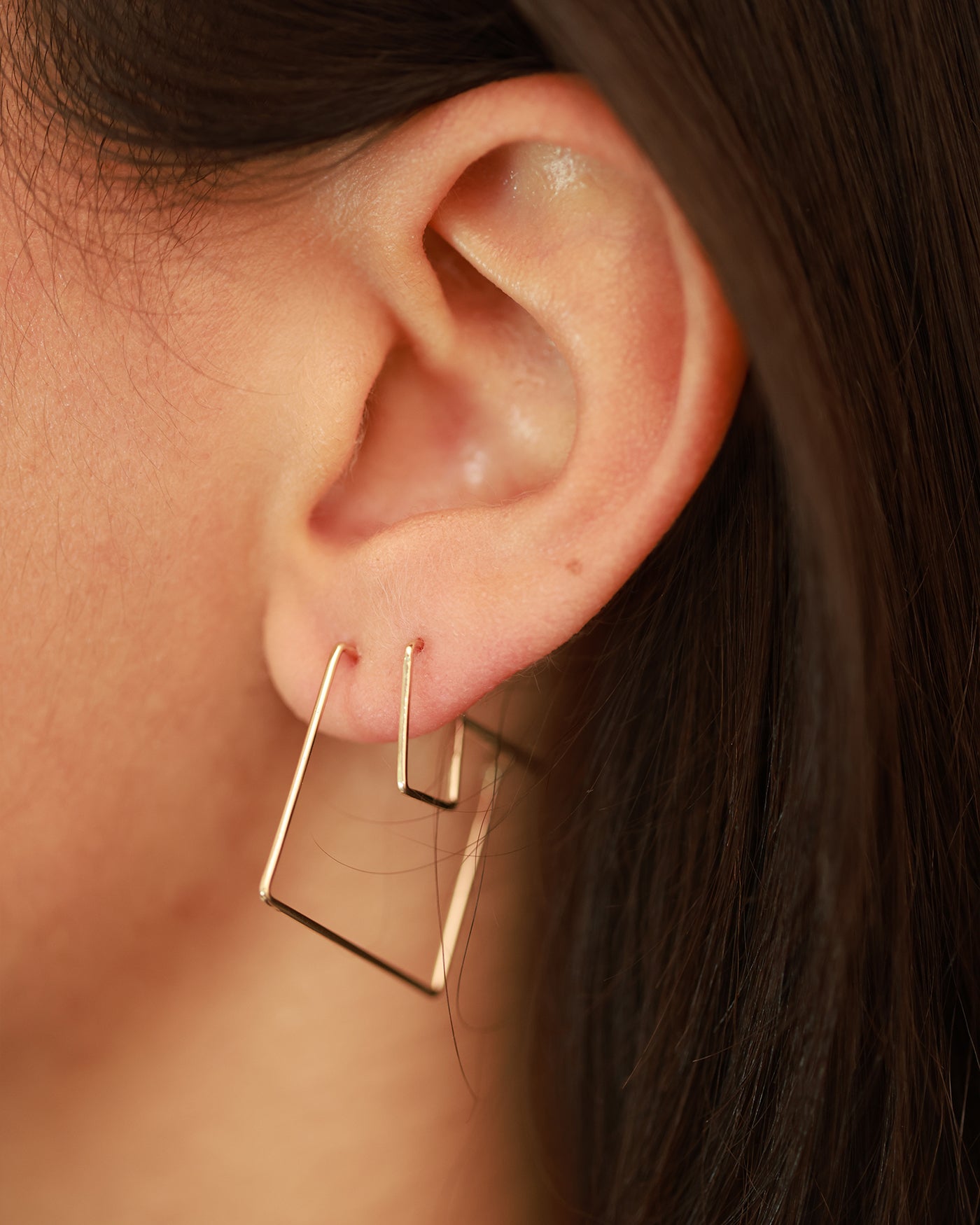 Orecchino oro Dreamcatcher