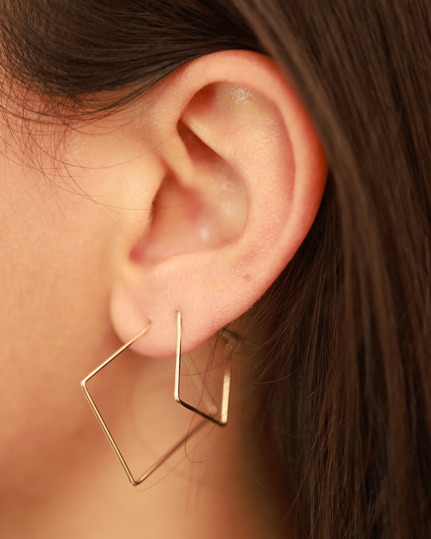 Orecchino oro Dreamcatcher