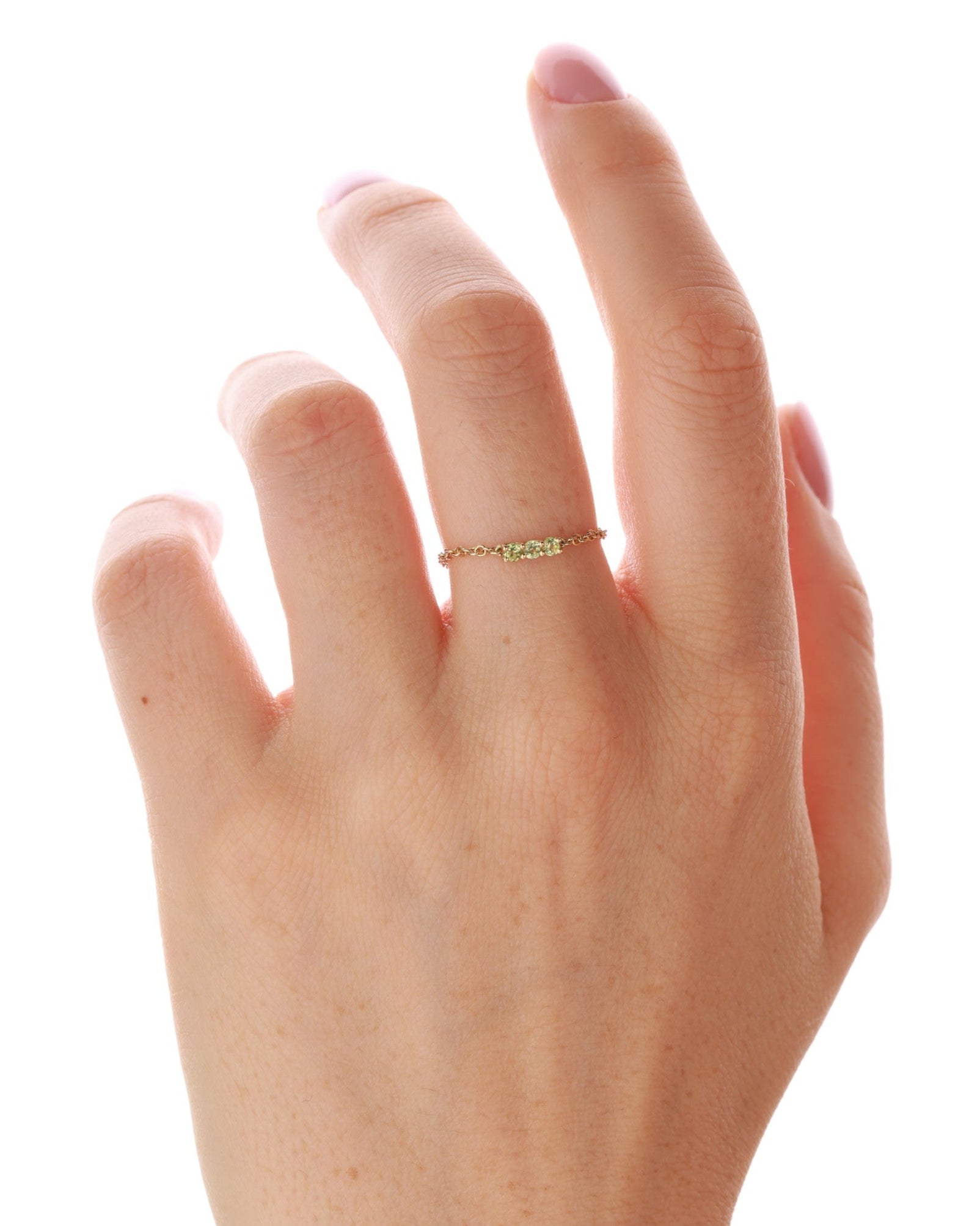 Gentle ring Acquamarina
