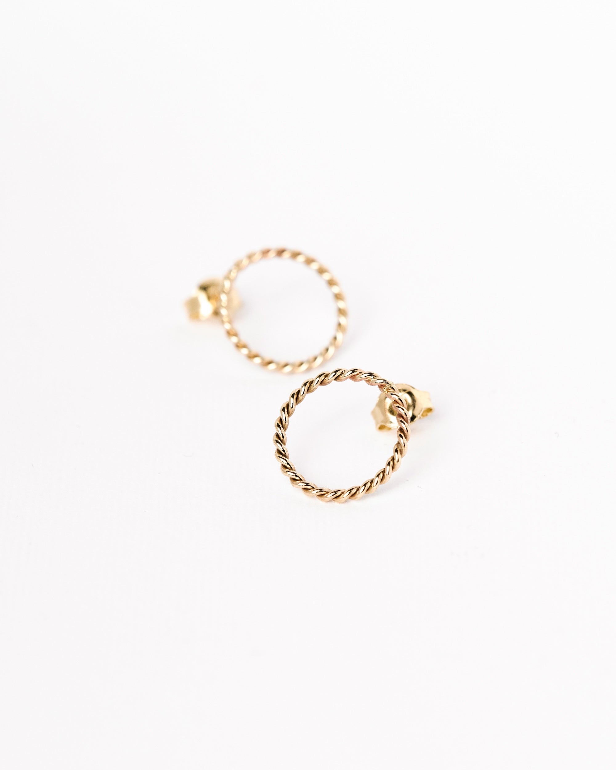 Sunflower XL Gold Earring