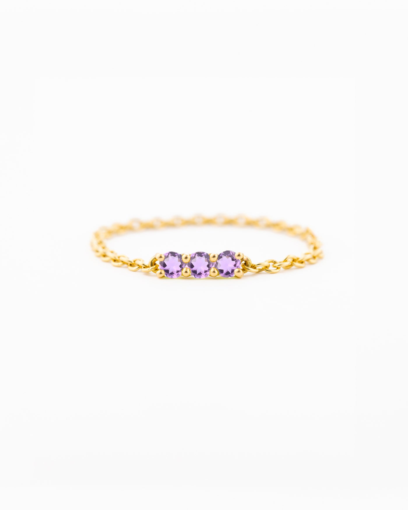 Gentle ring Ametista