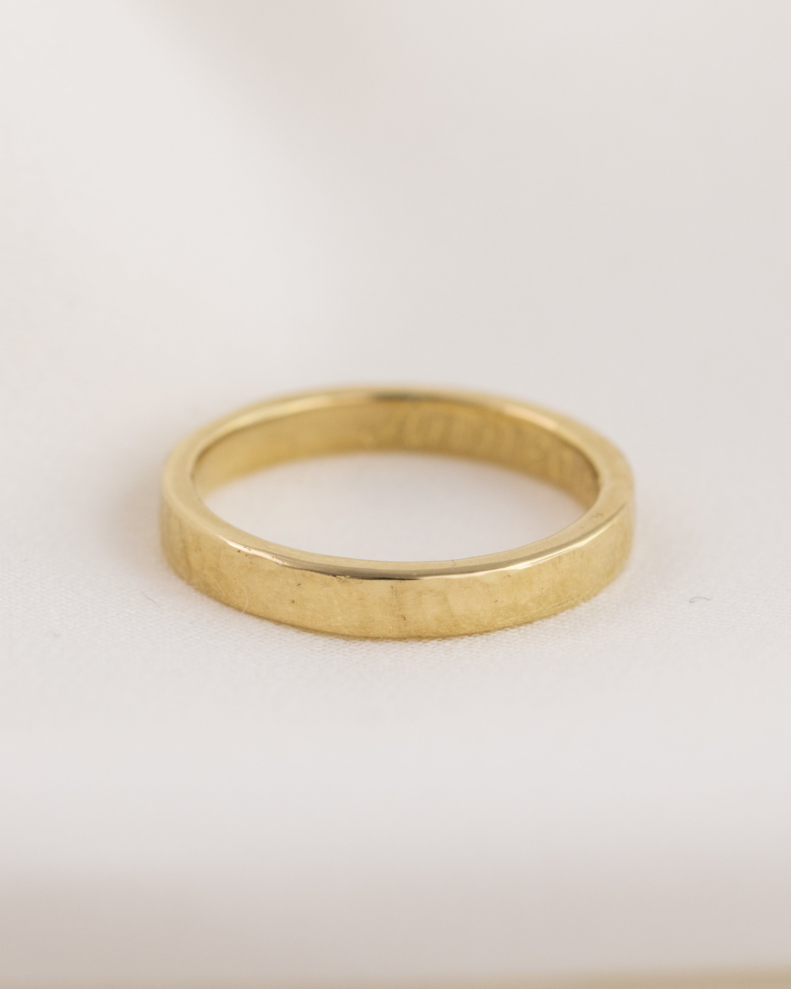 Hammered Wedding Ring