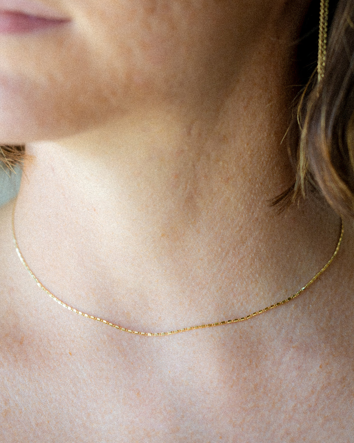 Goldene Kettenhalskette