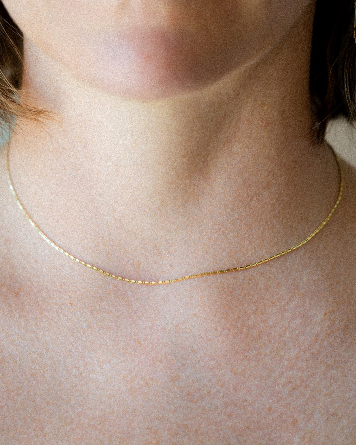 Goldene Kettenhalskette