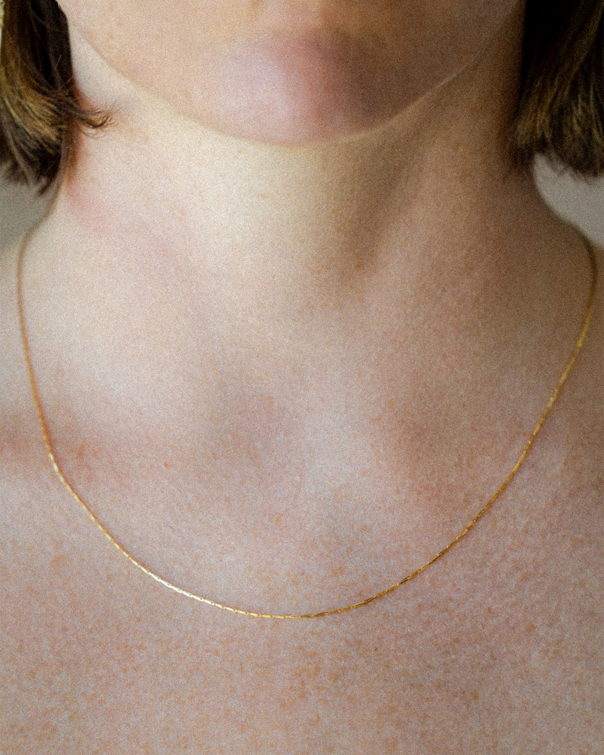 Goldene Kettenhalskette