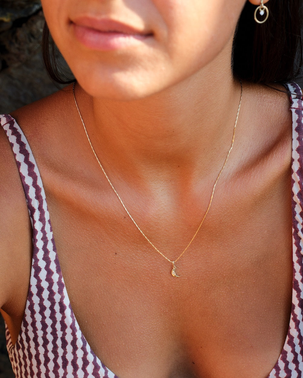 Ciondolo in oro mini Glowy