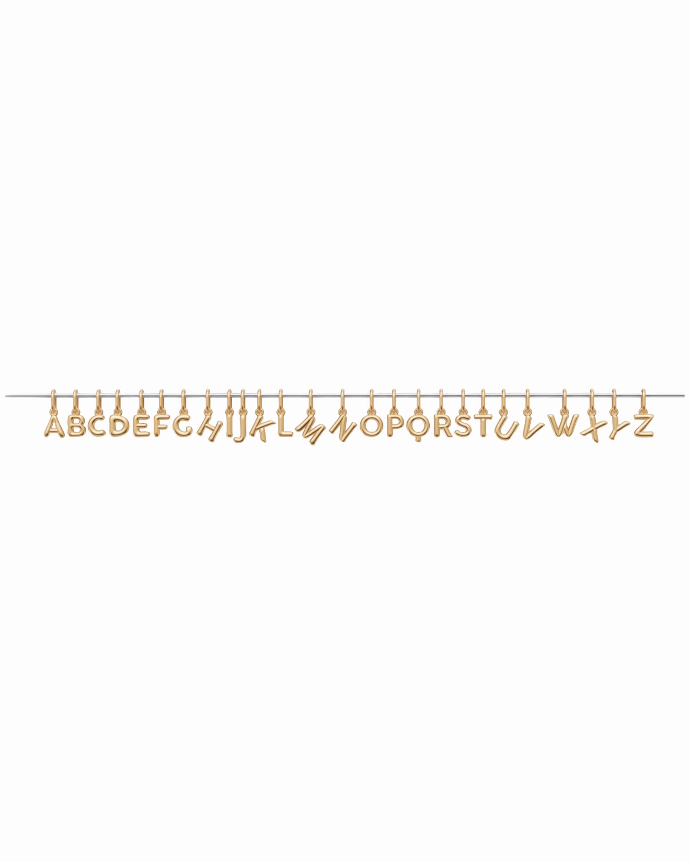 Ciondolo in oro mini Signature