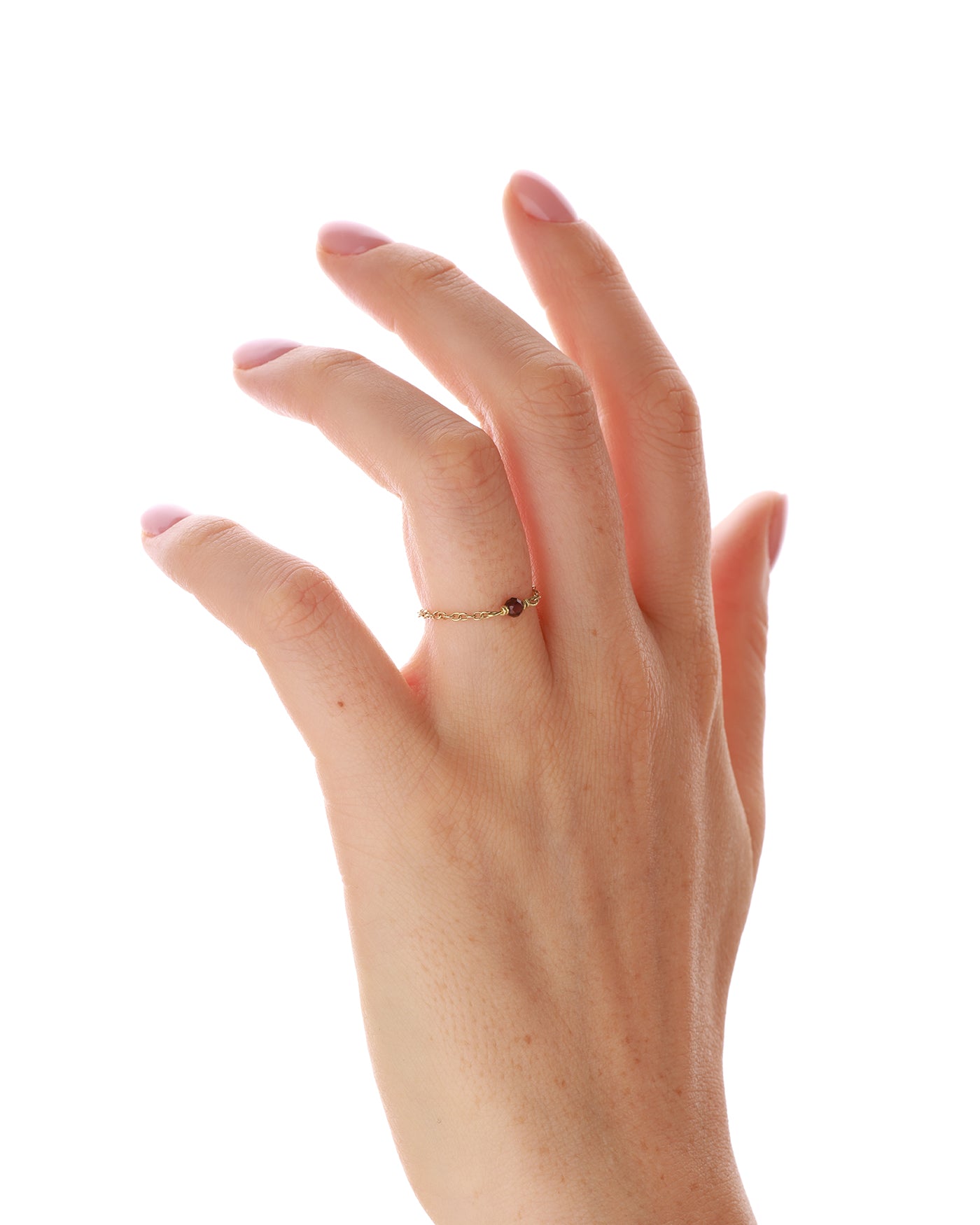Lollipop ring Granato