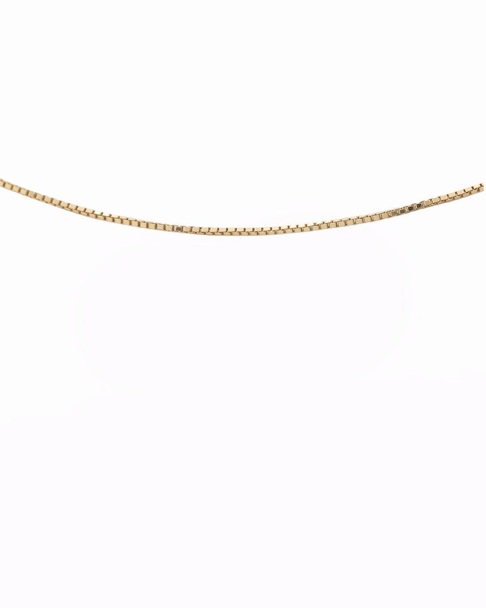 NKlaus Collana Oro Giallo 333, Catina Veneziana Sottile 0,9 Mm, Lunghezza Regolabile Da 36 A 60 Cm, Massiccia Con Chiusura Sicura